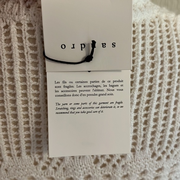 Sandro Knitted Top size 1 - Picture 7 of 12